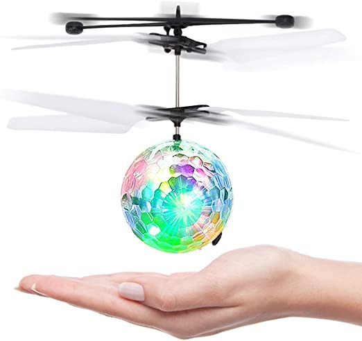 Bola Voladora LED con hélices