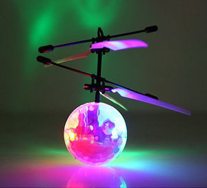 Bola Voladora LED con hélices